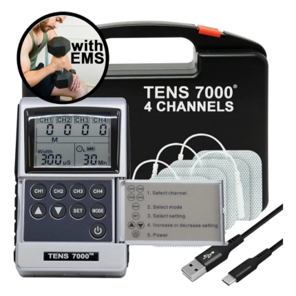 TENS EMS 7000  recargable